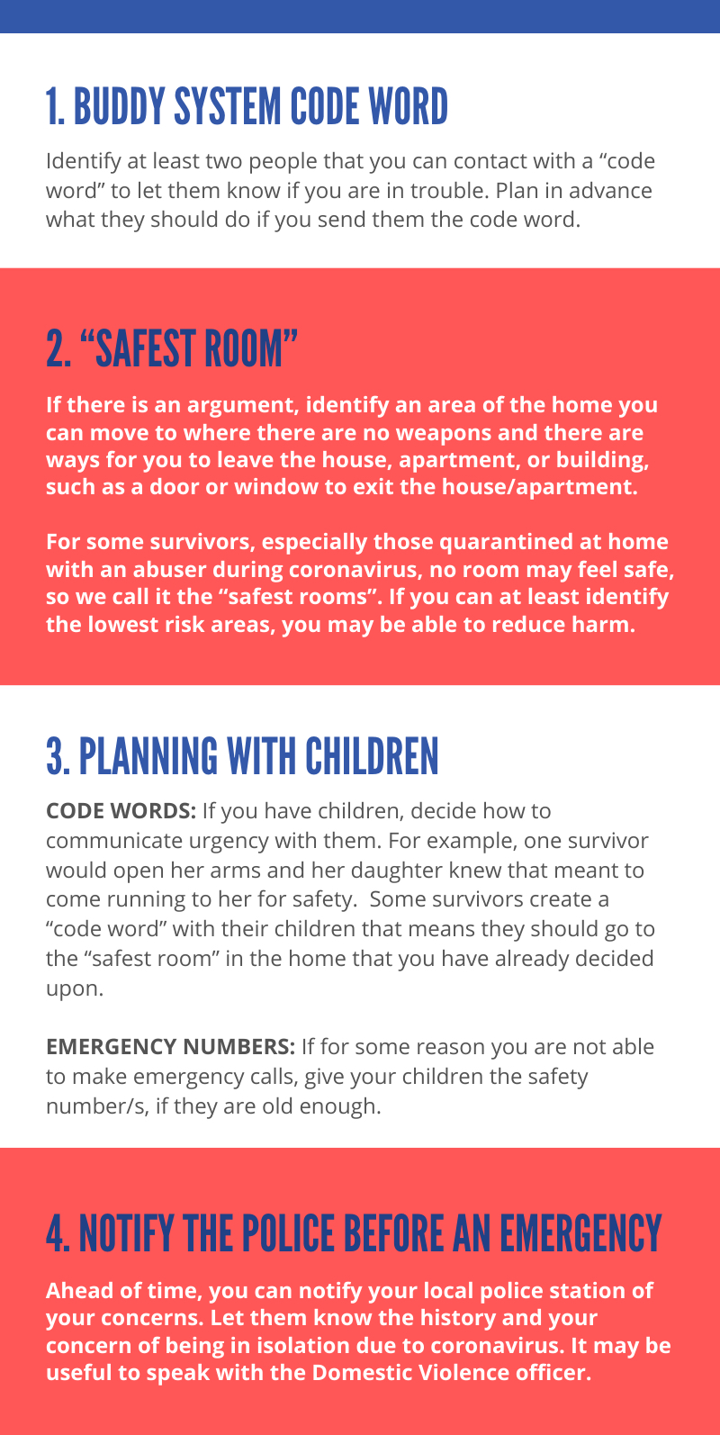 Safety Planning During Covid 19 Tips From Survivors For Survivors